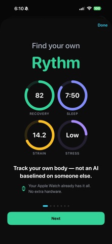 Rythm: Recovery & Strain Screenshot 1 of 10