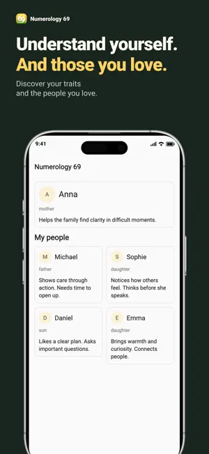 Numerology Birth Matrix screenshot 1
