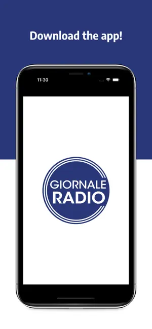 Giornale Radio iPhone screenshot 1