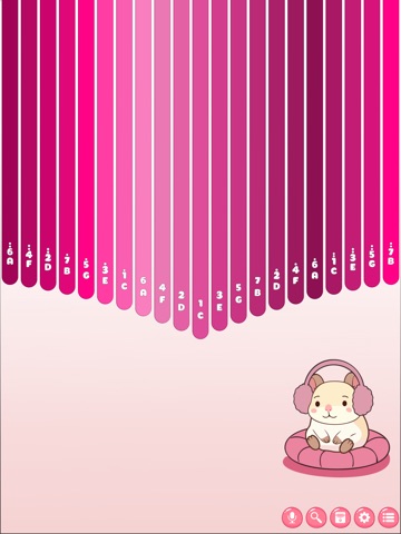 Kalimba Fun iPad screenshot