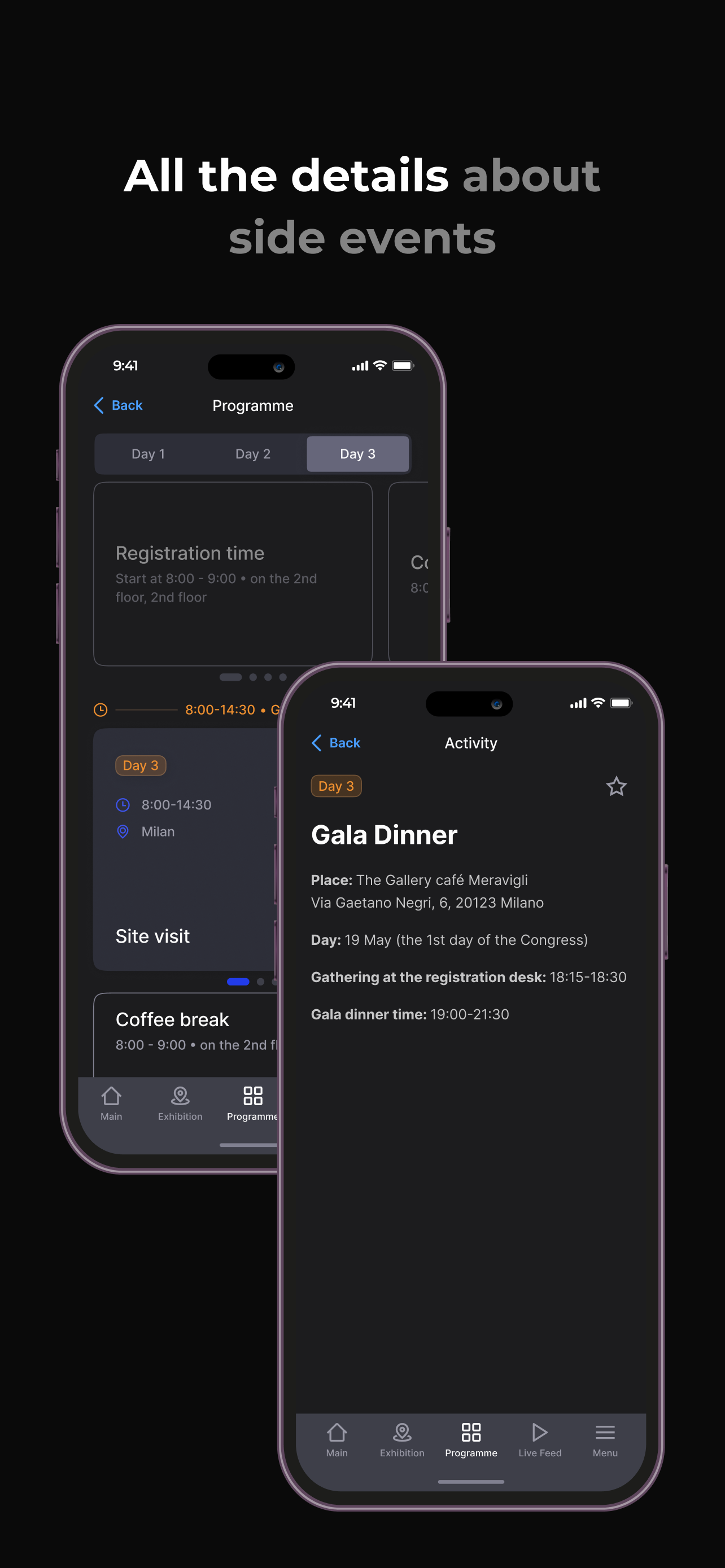 BGS Event App screenshot 6