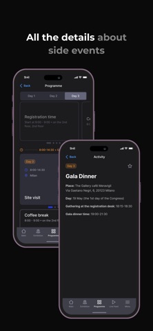 BGS Event App screenshot