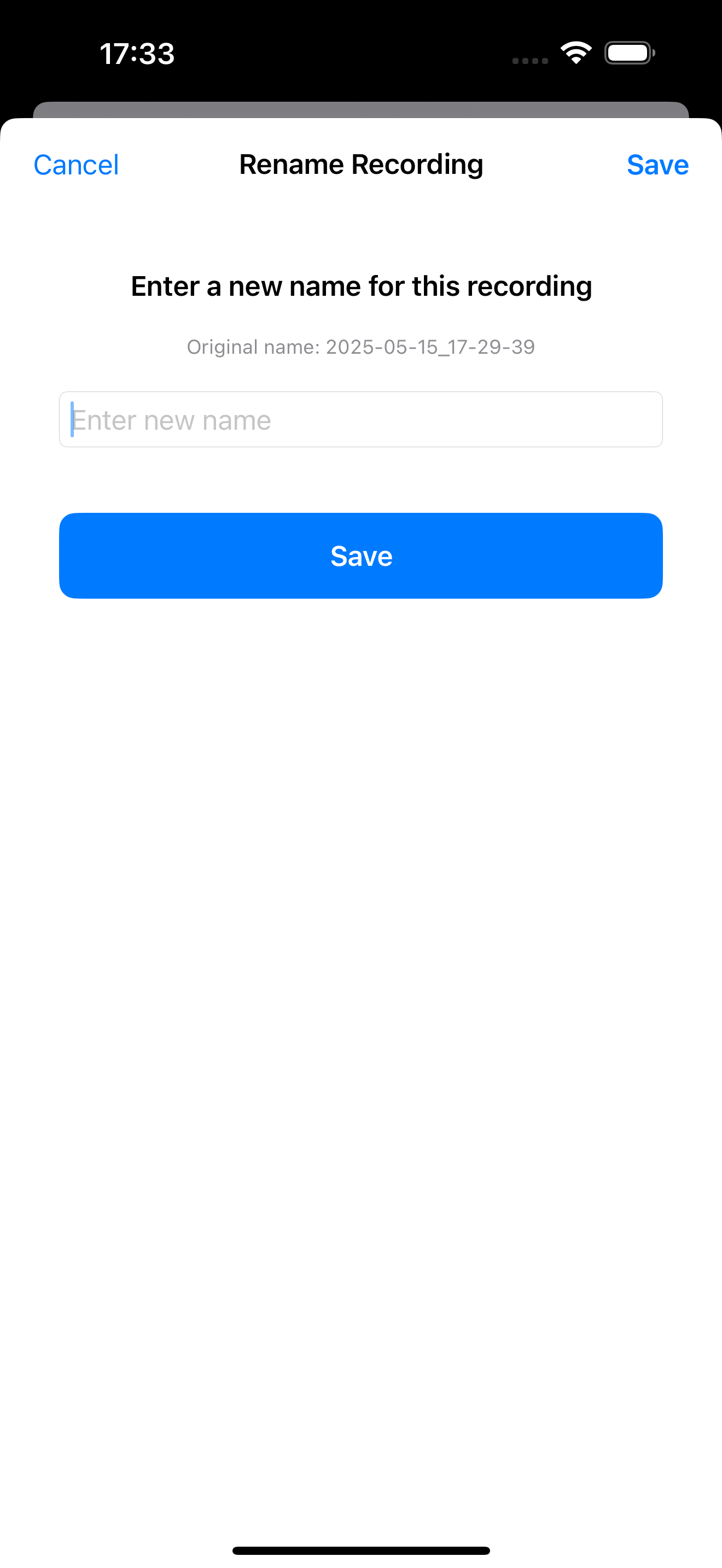 Secure Voice Recorder
