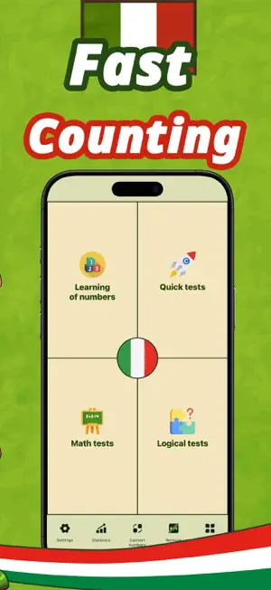 Numbers in Italian language screenshot 3