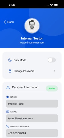 ePOD Customer screenshot