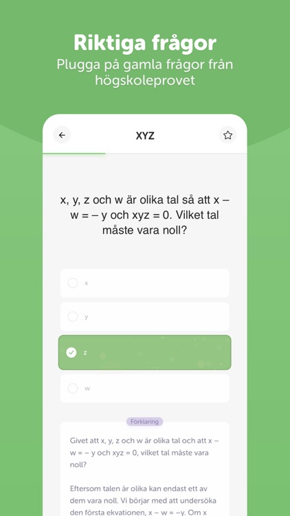 Högskoleprovet 2,00 screenshot-0
