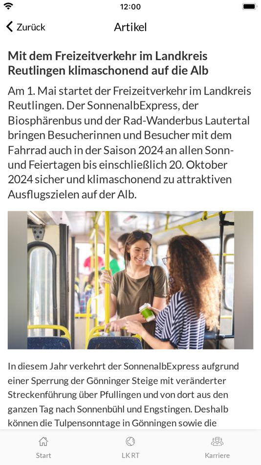 #3. meinLARA (iOS) 由: Landratsamt Reutlingen