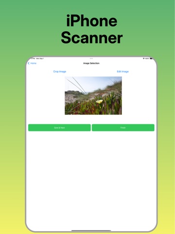 Scanner-Documents PDF iPad screenshot