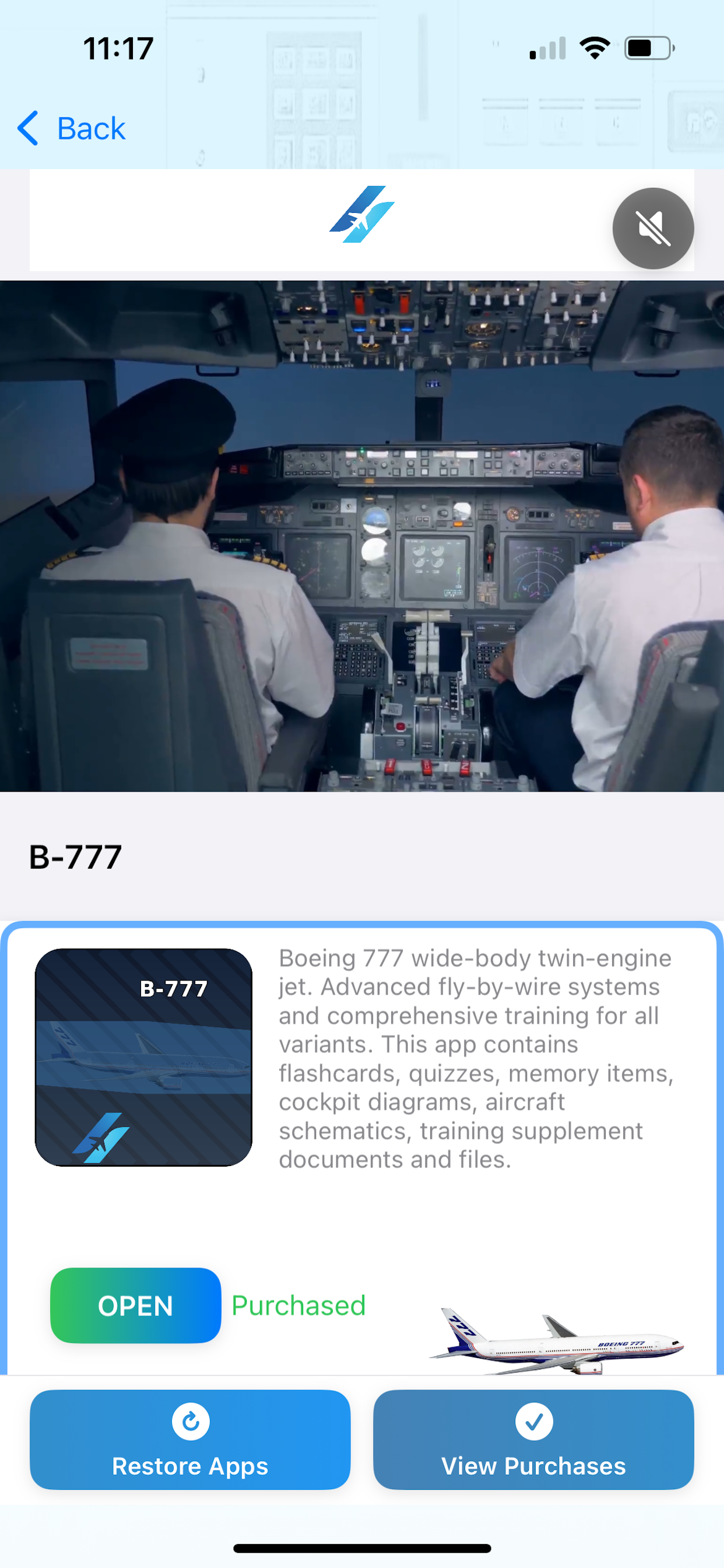 B-777 Aircraft Apps screenshot 10
