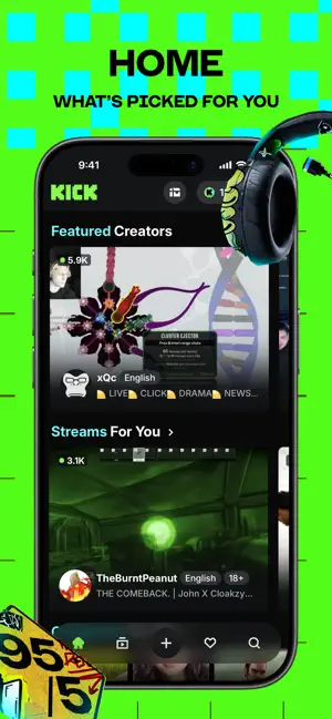 KICK - Live Streaming screenshot 1