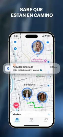 Captura de pantalla de Find My Location: Tracker en iPhone 3