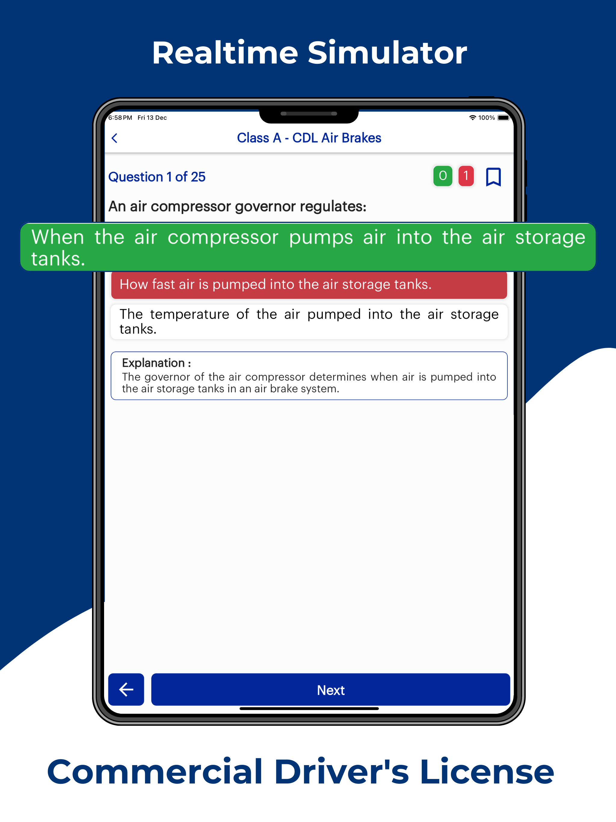 Hawaii CDL Permit Practice