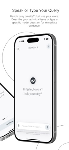 Datakom AI screenshot