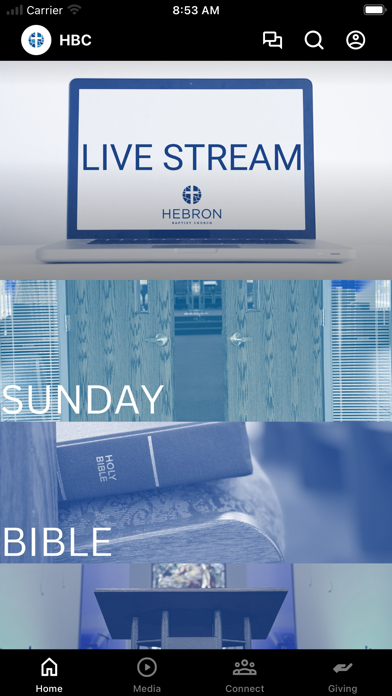 Hebron Baptist Church KY Screenshot