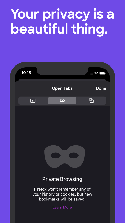 #3. Firefox: Private Web Browser (iOS) 来自: Mozilla