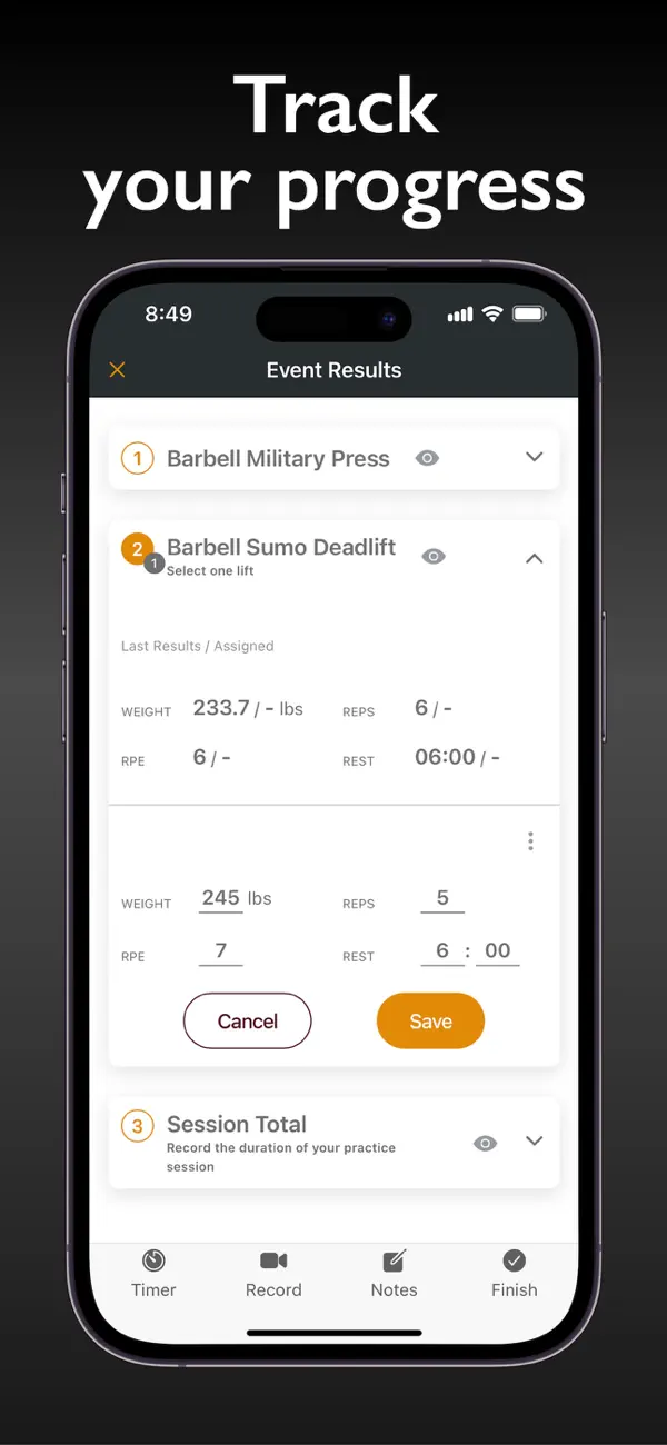 Screenshot #2 pour StrongFirst
