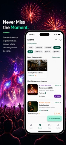 Flockmap: Memories & Friends screenshot