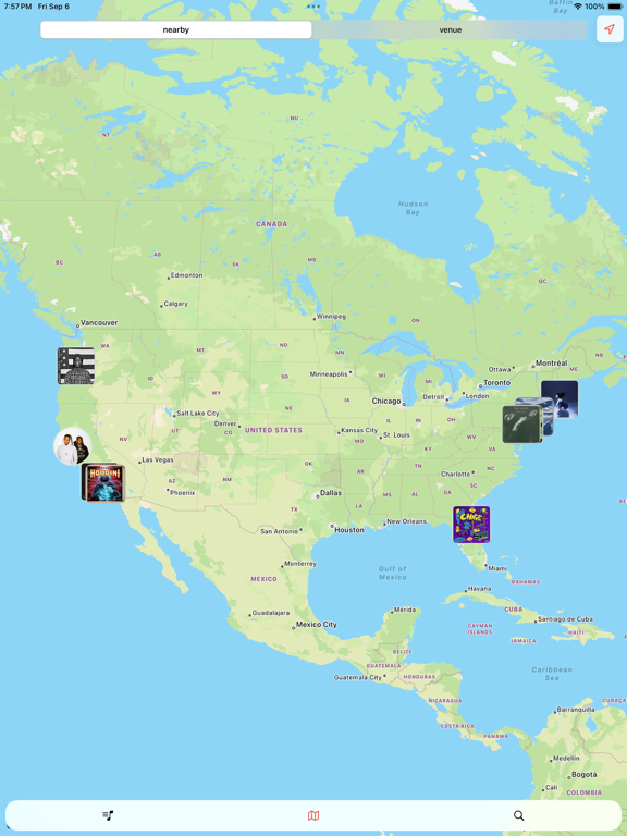 Lastheard iPad screenshot 5 - Music app