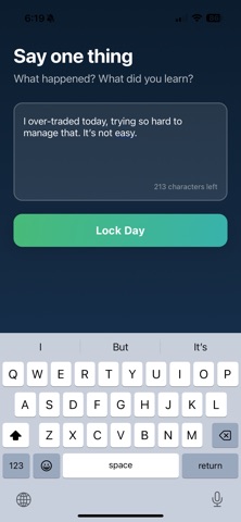 Lock.Trade - Daily Discipline screenshot