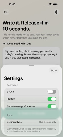 10-Second Reset Screenshot 5 of 5