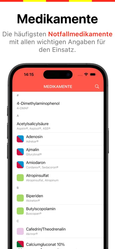 Rettungsdienst App screenshot 3 of 8
