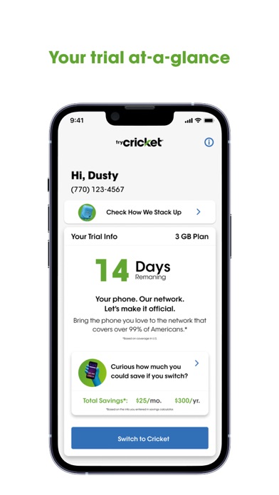 tryCricket by Cricket Wireless Screenshot