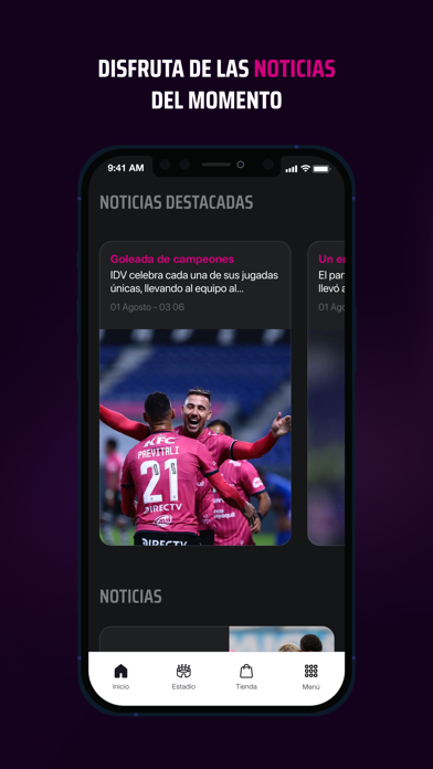 Independiente del Valle iPhone screenshot 5 - Sports app