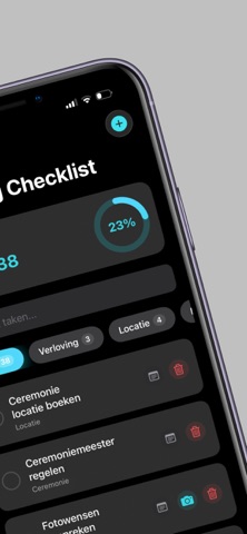 Framepunt Huwelijksplanner screenshot