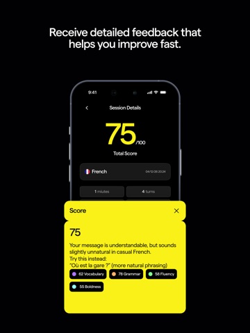 Tooter: AI Language Tutor iPad screenshot 4