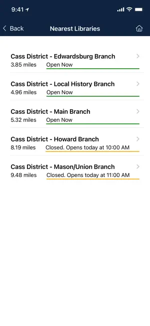 Cass District Library screenshot 3