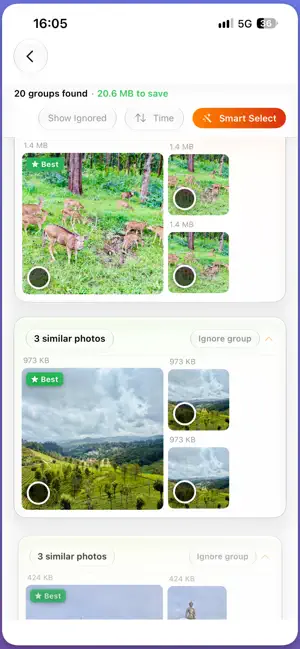 Lessa: Find Similar Photos screenshot 2