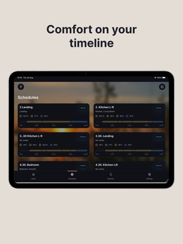 IMI Heatmiser NeoApp iPad screenshot 2