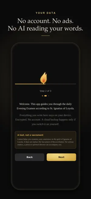 Lumen: Daily Examen screenshot 4