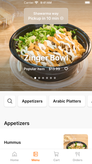 Shawarma Way iPhone screenshot 2 - Food & Drink app