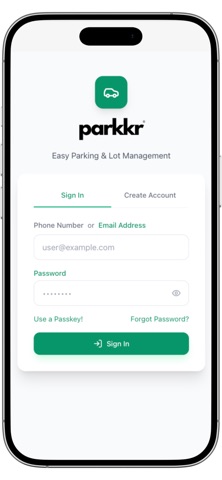 Parkkr screenshot