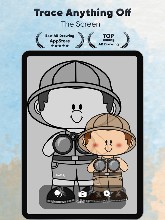 Trace Drawing: Anime & Sketch