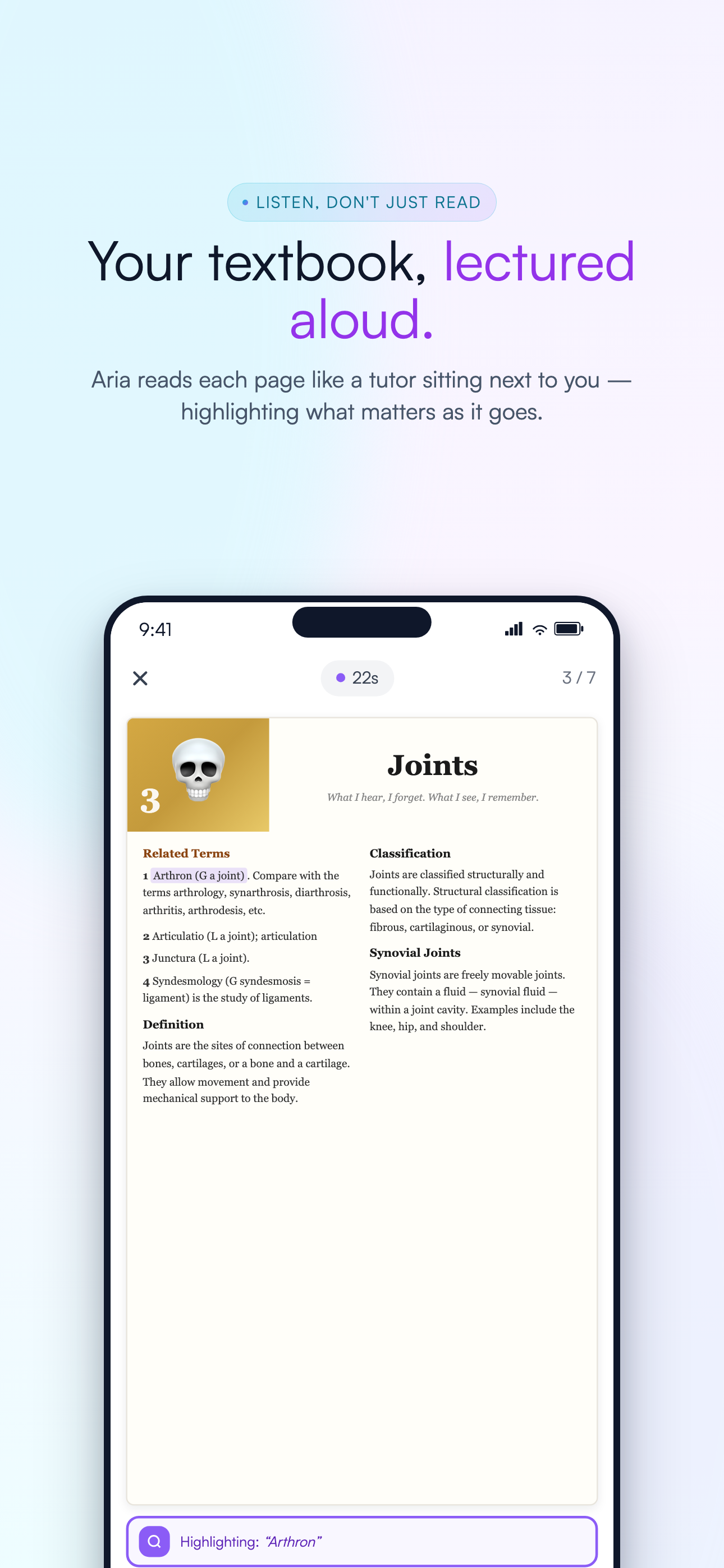 ARIA AI Tutor screenshot 4