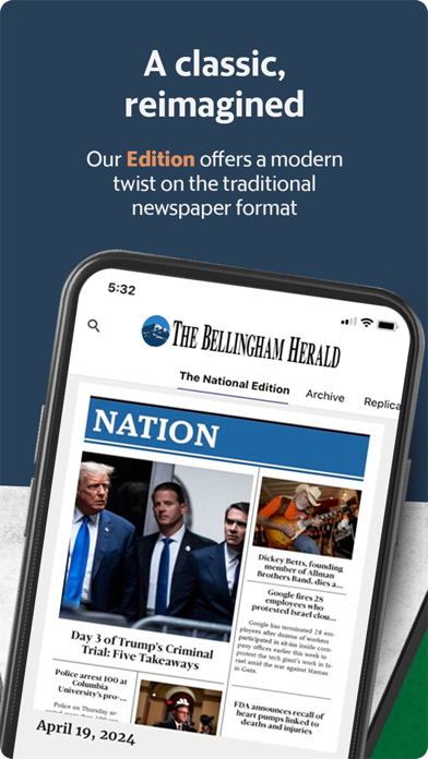 The Bellingham Herald News Screenshot