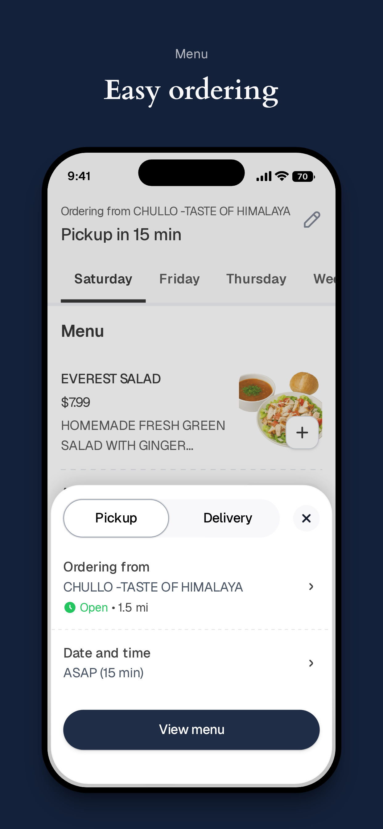 Himalaya Restaurant To Go screenshot 3