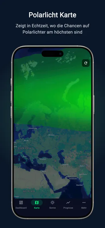Aurora Tracker - Polarlichter screenshot 2 of 5