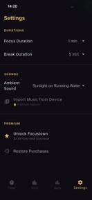 Focustown: Deep Work Timer screenshot