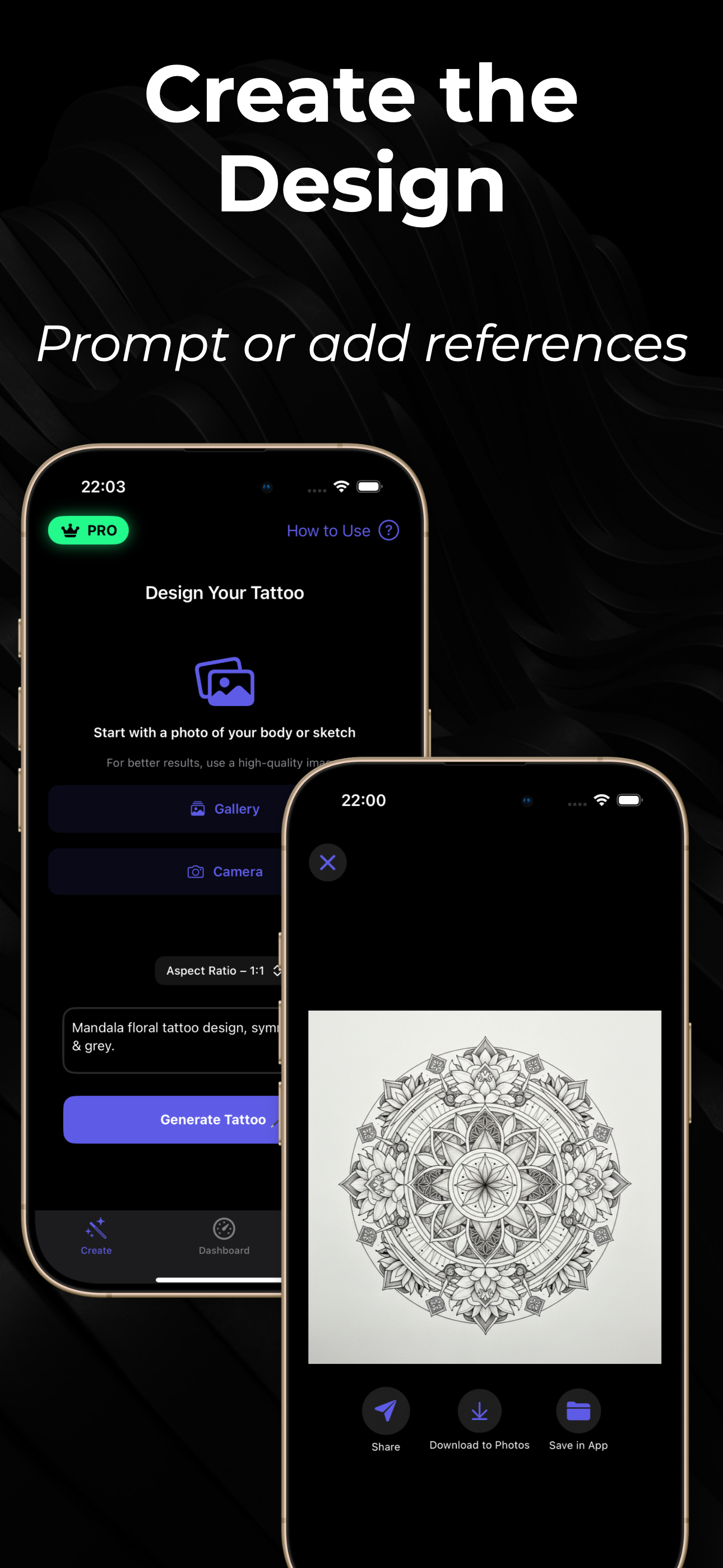 Tattoo AI Generator Try-On Lui screenshot 2