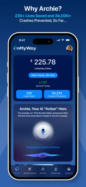OnMyWay - Safety That Pays screenshot 4