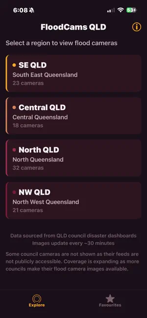 FloodCamsQLD screenshot 1
