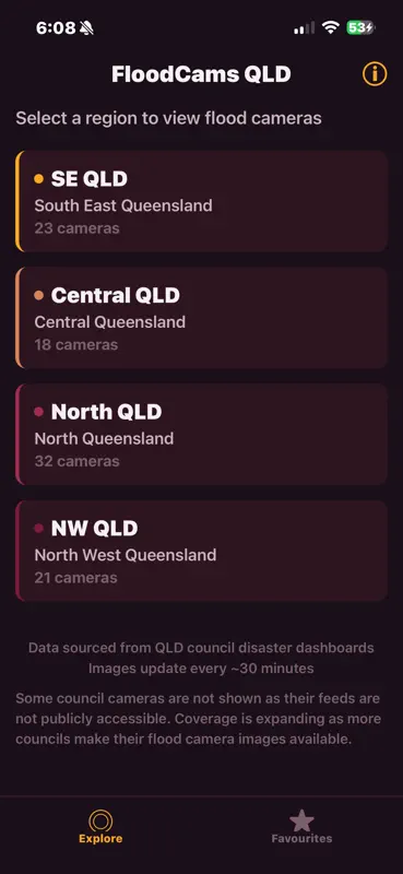 FloodCamsQLD screenshot 1 of 5