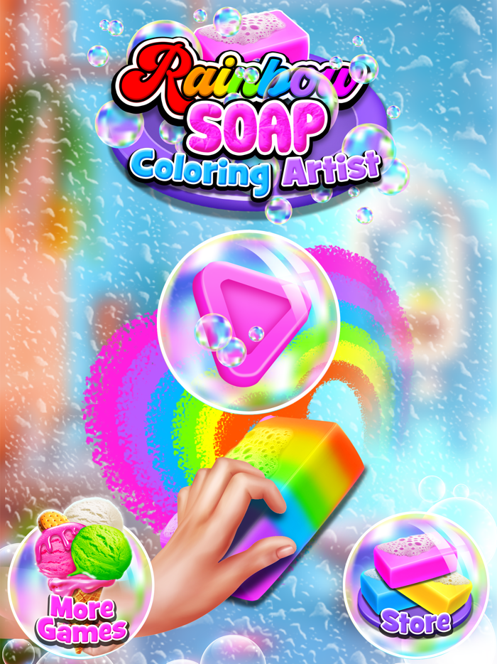 Rainbow Soap Coloring Artist