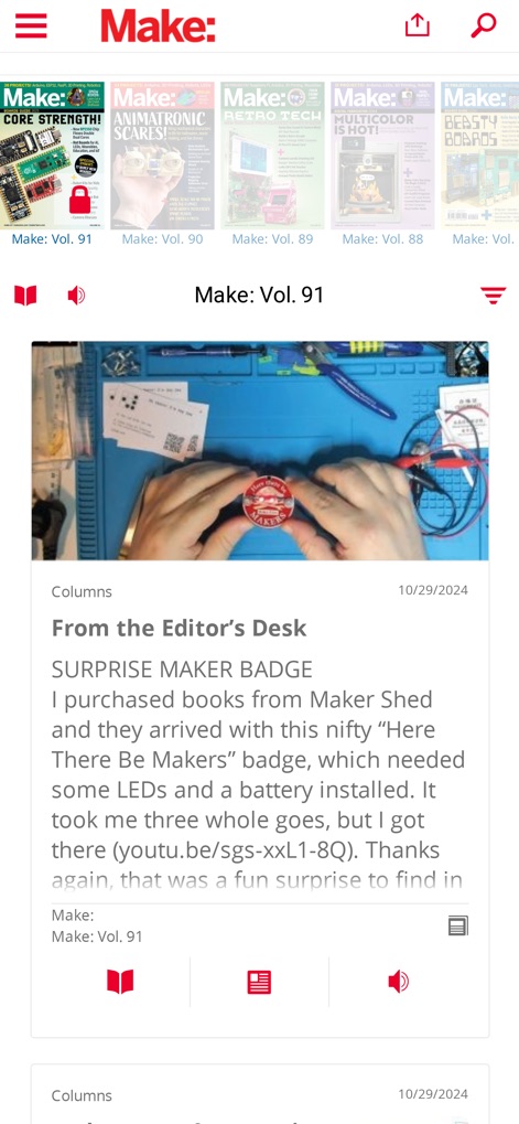 Make: Magazine - Lifestyle App | MWM