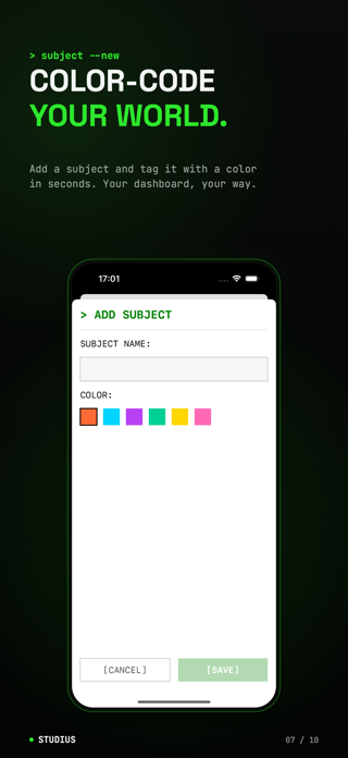 Studius: Study Timer Tracker Screenshot 7 of 10