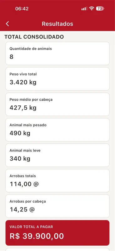 BovPeso screenshot 1 of 4