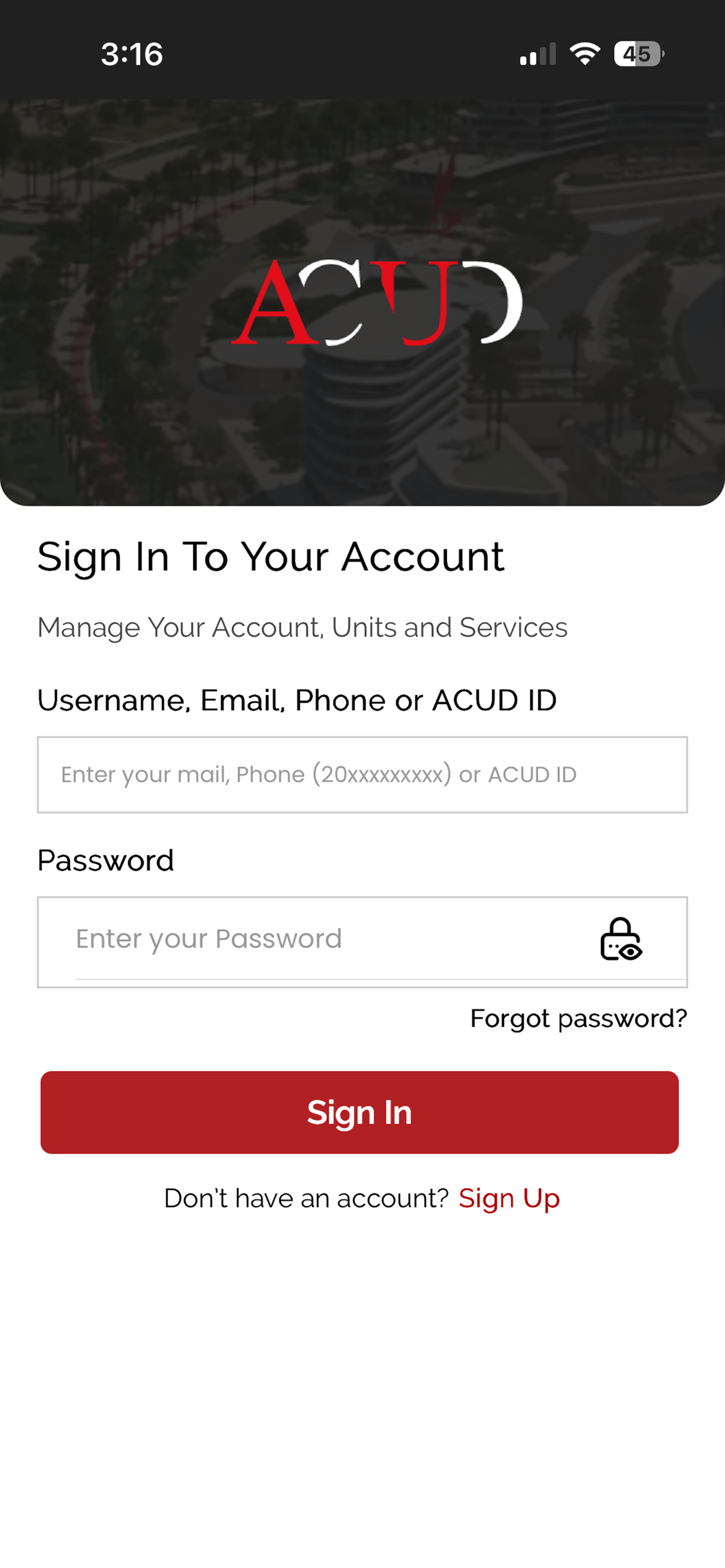 ACUD Citizen App